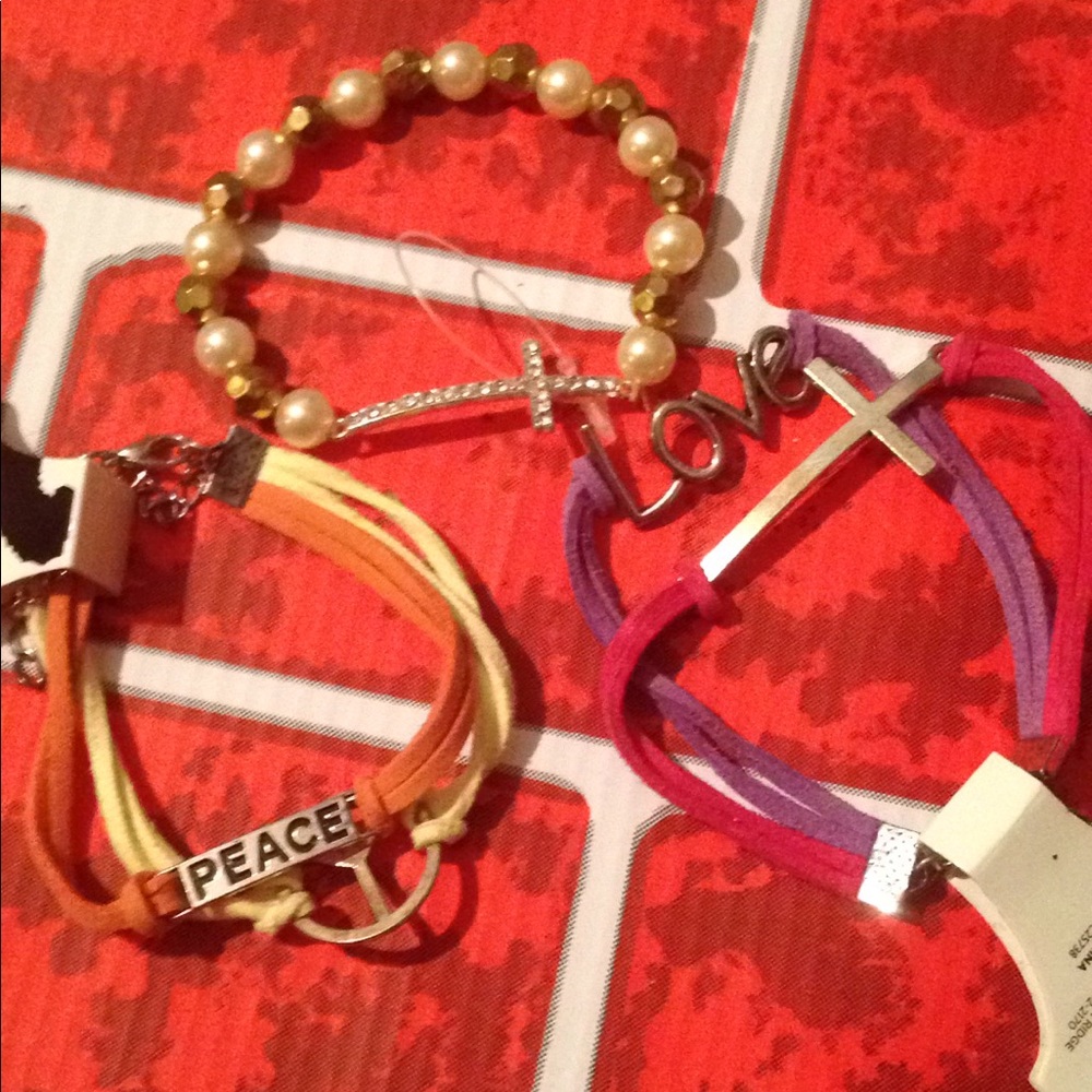 3 pair bracelets